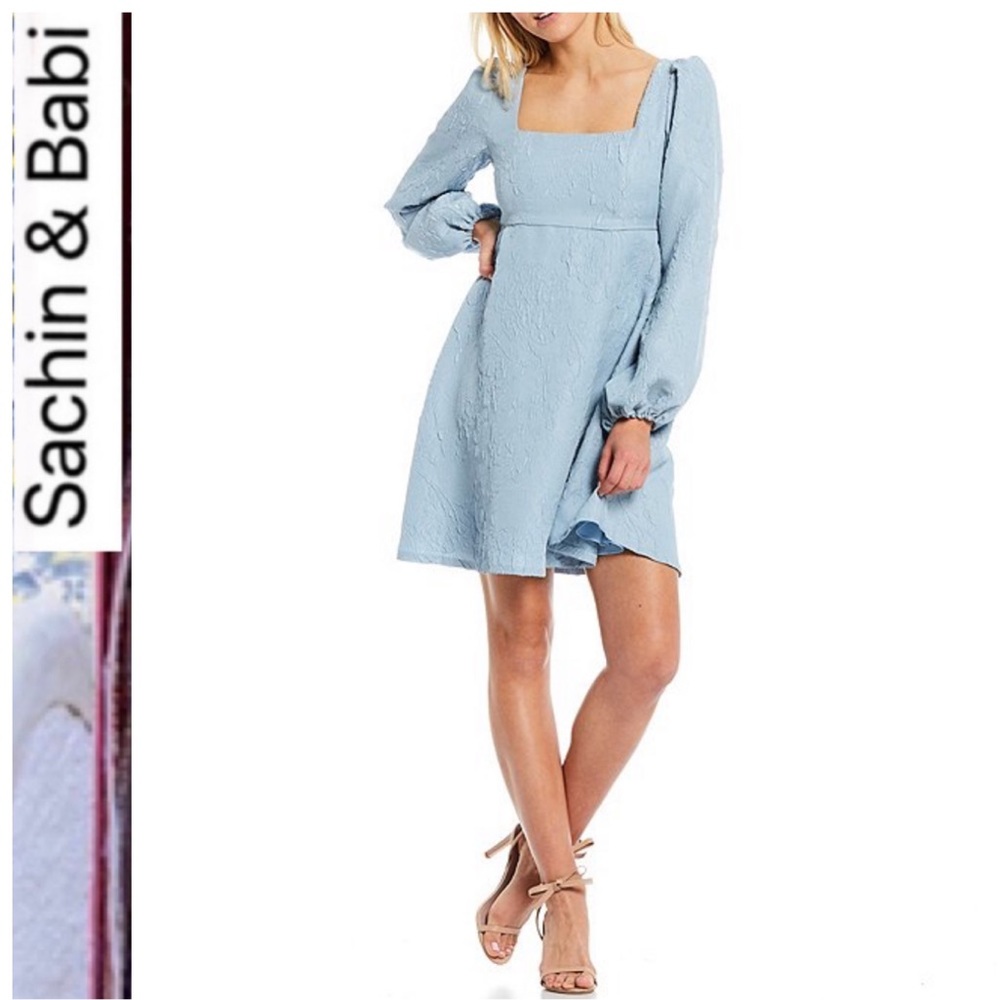 🆕NWT Sachin & Babi Ariel Square Neck Puff Sleeve